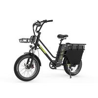 KOOLUX X8 750W 48V 65AH E-Bike Hydraulic Brakes Cargo Electric Bike