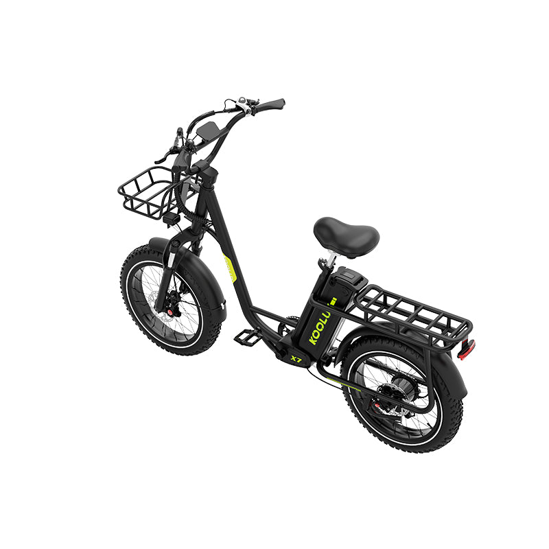 KOOLUX X7 48V 25Ah E-Bike With Hydraulic Brakes Cargo Electric Bike