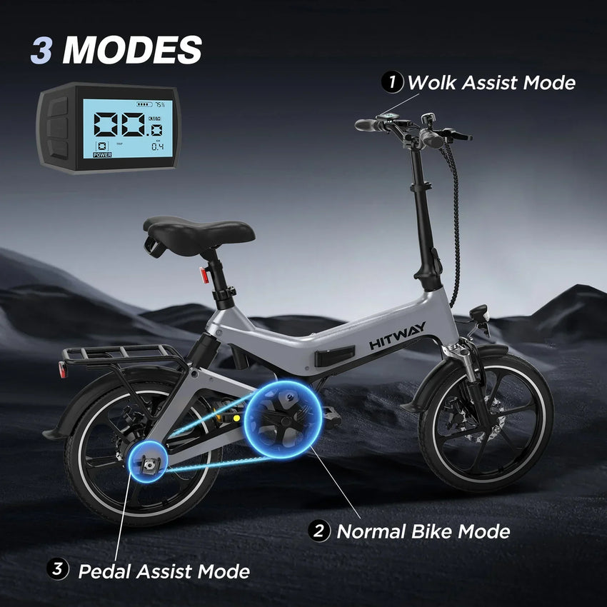 Hitway BK2 Folding Electric Bike