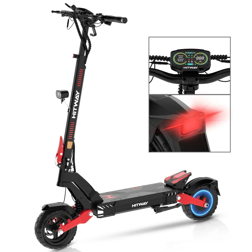 Hitway H10 1600W 48V 20.8Ah E‑Scooter mit ABE (Straßenzulassung)