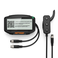 HITWAY H11 ABE Scooter Dashboard & Thumb Throttle with App For Escooter(Orange)