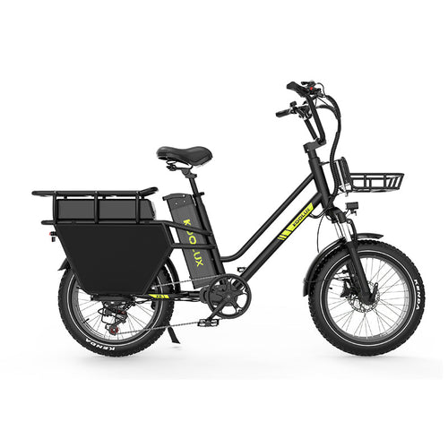 KOOLUX X8 750W 48V 65AH E-Bike Hydraulic Brakes Cargo Electric Bike