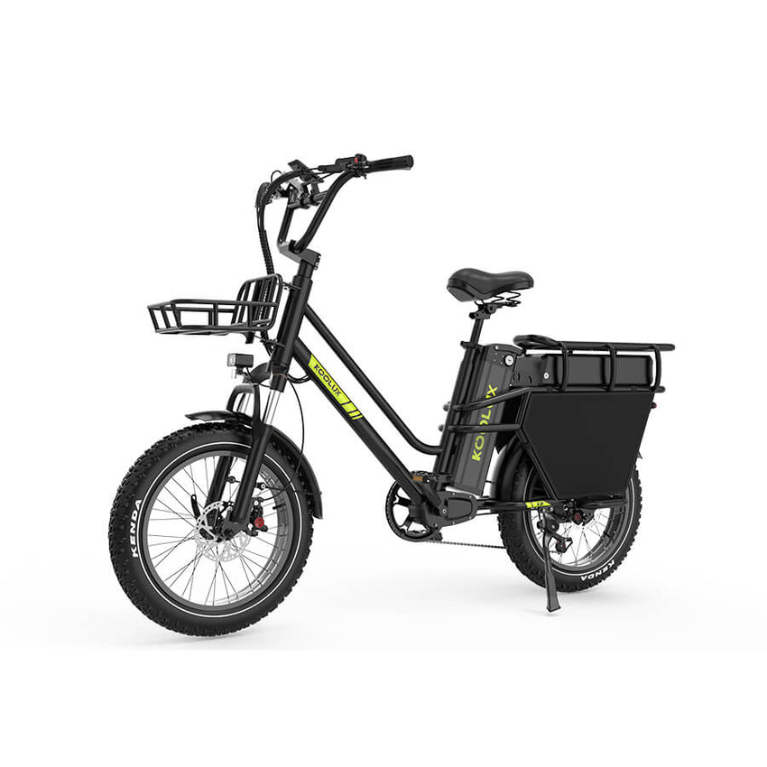 KOOLUX X8 48V 65AH Lithium-ion Electric Cargo Bike Ebike With NFC