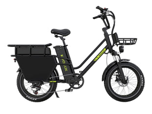 KOOLUX X8 48V 65AH Lithium-ion Electric Cargo Bike Ebike With NFC