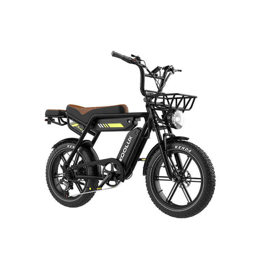 KOOLUX X9 Pro Ebike Dual Battery 48V 15.6AH*2 20*4.0'' Tire Hydraulic Brakes Electric Bike