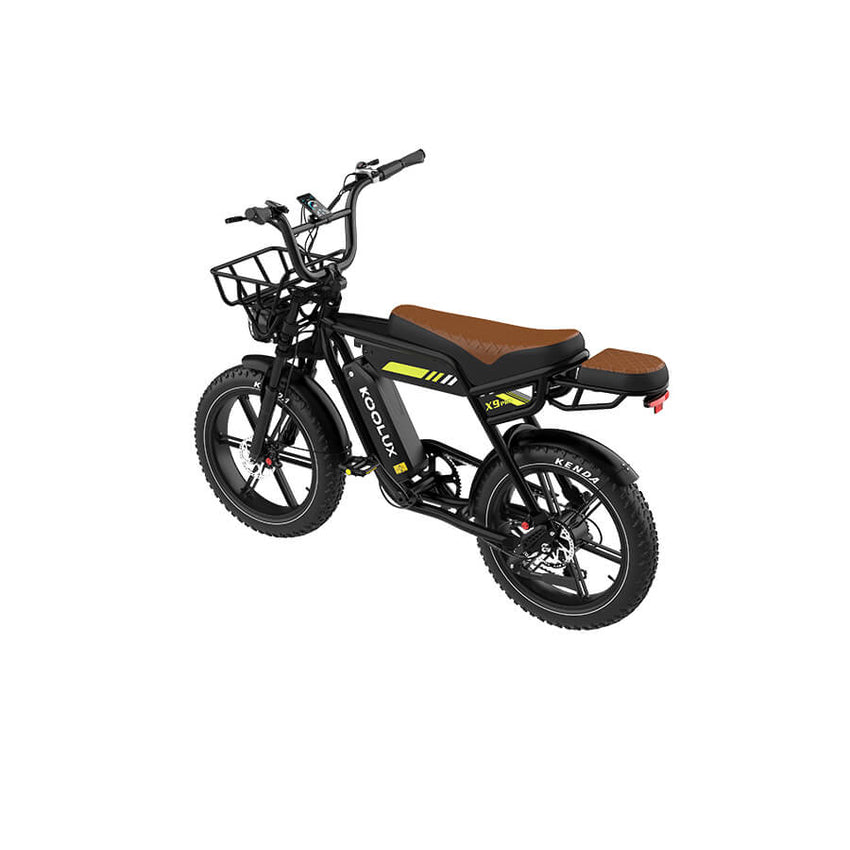 KOOLUX X9 Pro Ebike Dual Battery 48V 15.6AH*2 20*4.0'' Tire Hydraulic Brakes Electric Bike