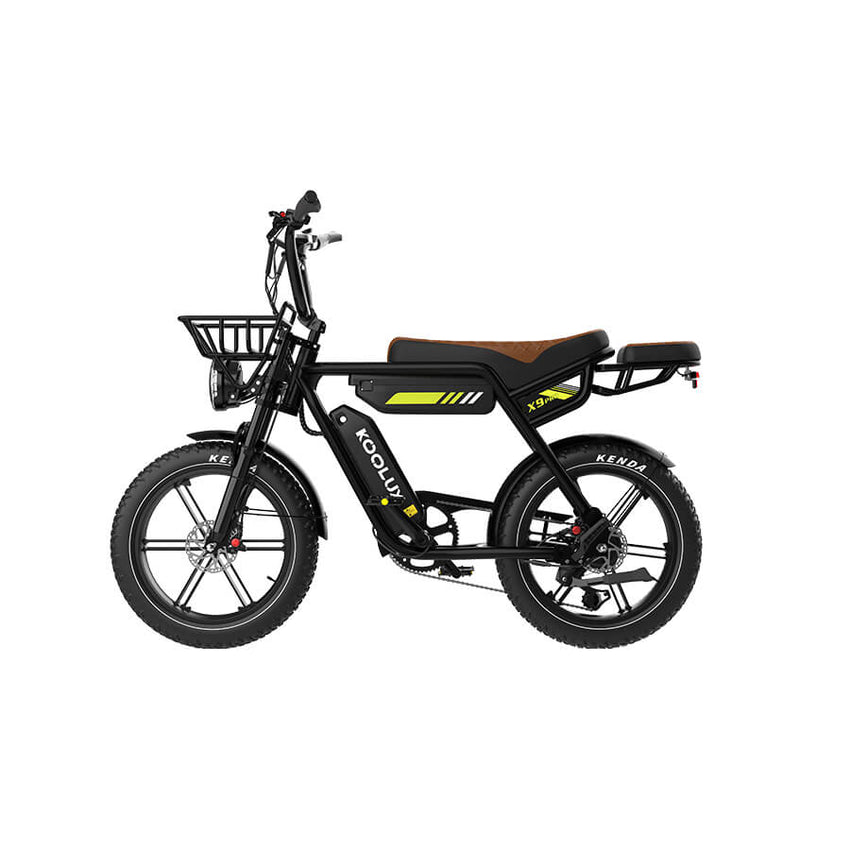 KOOLUX X9 Pro Ebike Dual Battery 48V 15.6AH*2 20*4.0'' Tire Hydraulic Brakes Electric Bike