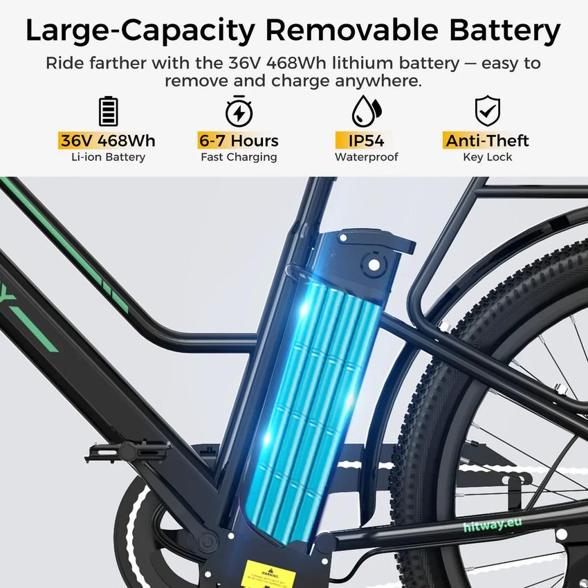 Hitway BK8SL 27.5 inch Electric Bike