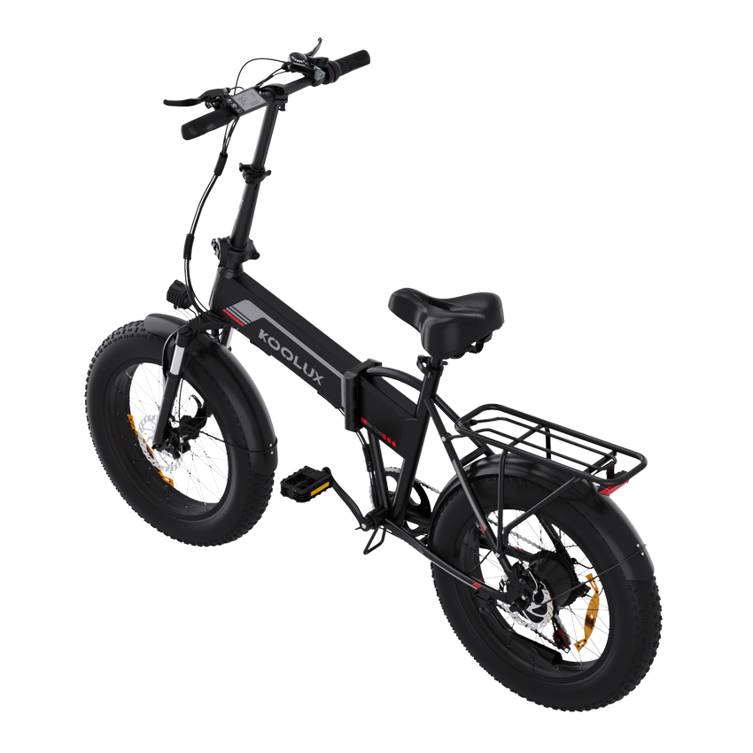 KOOLUX BK10S 48V 13Ah Lithium Battery 20*4.0 Inch Tire Folding Electric Bike