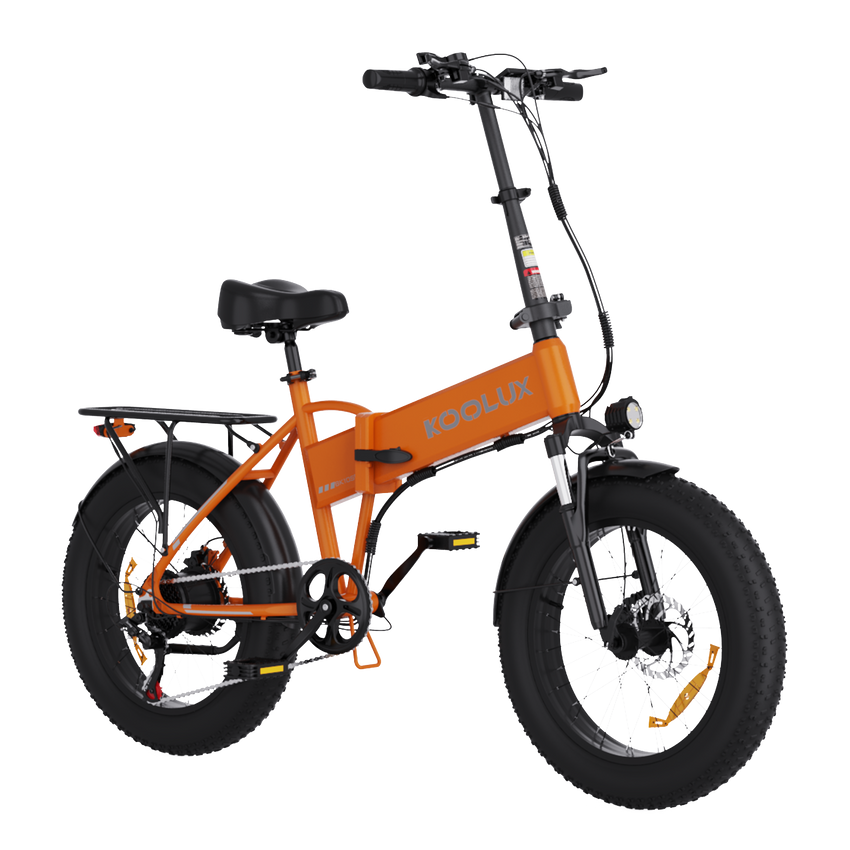 KOOLUX BK10S 48V 13Ah Lithium Battery 20*4.0 Inch Tire Folding Electric Bike