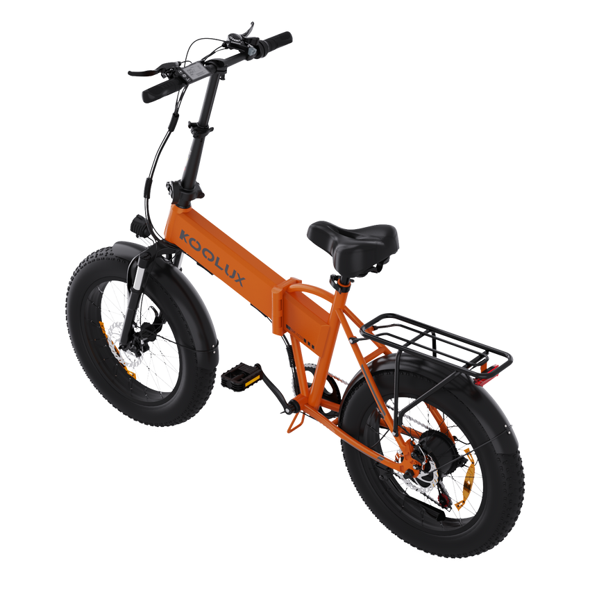 KOOLUX BK10S 48V 13Ah Lithium Battery 20*4.0 Inch Tire Folding Electric Bike