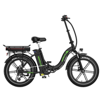 KOOLUX BK6S PRO 48V 13Ah+10.4Ah Dual Battery High-end version Folding Ebike